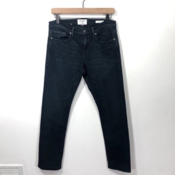 Frame Denim L'Homme Slim Fit Jeans Placid Wash Straight Leg Stretch Size 29 Mens - Picture 2 of 12